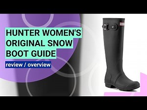 Review: Hunter Women's Original Tall Snow Boot - Worth the Hype?