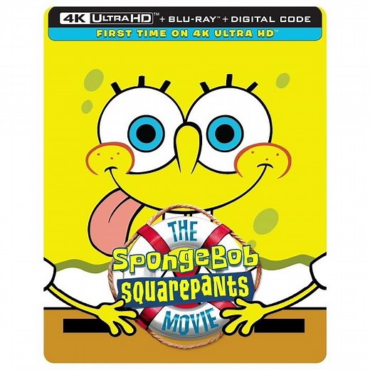 The SpongeBob SquarePants Movie (2004) 4K ULTRA Blu-ray Digital Release Date July 16 2024