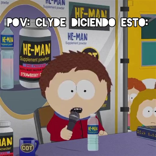 La doble moral de Clyde en South Park