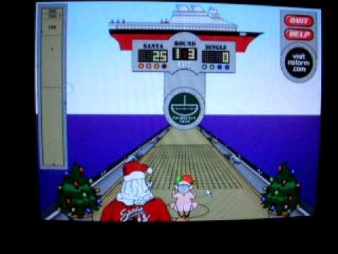 Elf Bowling 2 - Elf Shuffleboard