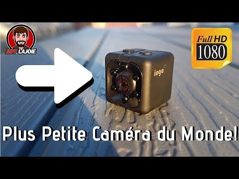 La Plus Petite Caméra du Monde ! 1080p Full HD