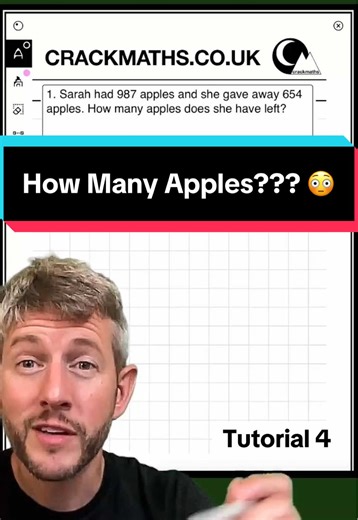 Free maths lessons at crackmaths.co.uk! Crack Maths today! #functionalskills #resitmaths #gcsemaths #subtract