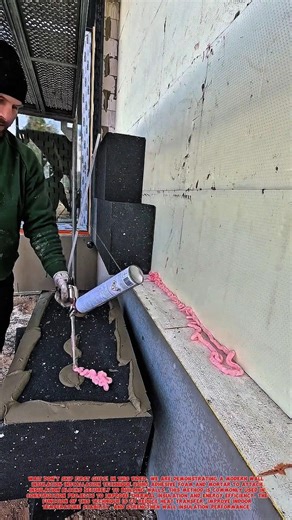Modern Wall Insulation Installation Technique for Energy Efficient Buildings 🏠🧱.