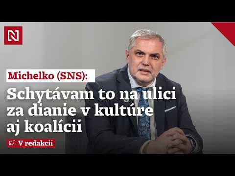 Michelko (SNS): Schytávam to na ulici za dianie v kultúre aj koalícii