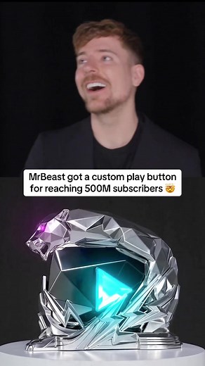 MrBeast 500 Million Subscribers Play Button — What It Is