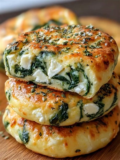 12K views · 488 reactions | Savory Spinach & Feta Cookies Soft, golden, and cheesy — these savory cookies blend creamy feta with fresh spinach for a Mediterranean twist. Yield: 12 cookies | Temp: 375°F (190°C) | Time: 25 min total Key Ingredients First: Fresh spinach (chopped) Feta cheese (crumbled) All-purpose flour Greek yogurt ................................. Full Recipe in First Cօʍʍеոτ  | Healthycutmeals by Claire | Facebook