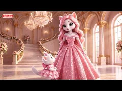 Adorable Kitten’s First Princess Makeover 😻👑 | Magical AI Cat Transformation Story
