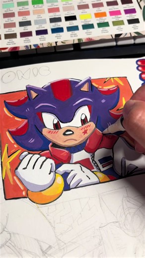 Sketching Shadow the Hedgehog: My Artistic Journey