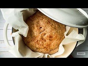 No Knead Whole Wheat Bread