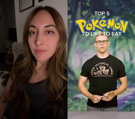 #duet with @mythicalkitchen #blindreact to this VERY UPSETTING VIDEO. #whatsgoingon #learnsomethingnew #pokemon #voiceofash #anime #baking #comfortfood #familyrecipe #cooking #comedy #sarahnatochenny #animallover This video is not affiliated with the Pokémon Company International and my opinion of this idea is mine alone. For the record, I don’t think you’re an idiot, sir 😂😂 great vid!!