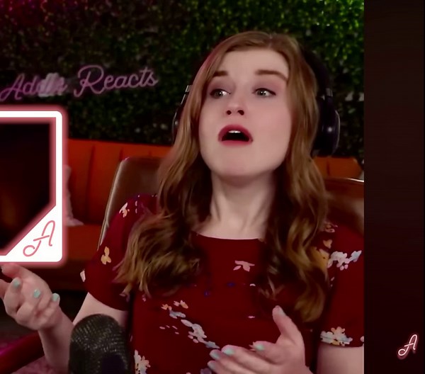 Addie Reacts getting overly excited (sound on)