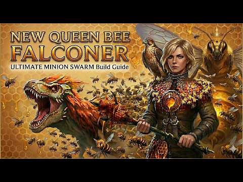 Unlocking THE NEW Queen Bee Falconer! Last Epoch's Ultimate Minion Swarm #lastepoch
