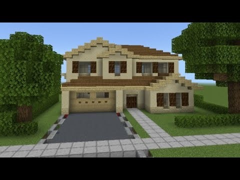 house suburban minecraft 