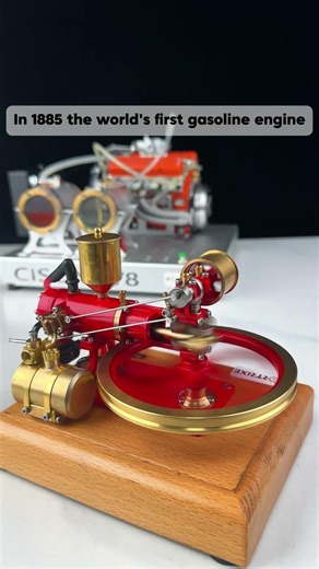 Mercedes-Benz No.1 gasoline engine model #engine #kit #enginemodel #retro #benz