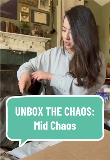 I am back with another @Unbox the Chaos box, but this time with a MID CHAOS! *This mystery unboxing video is for entertainment purposes only. All items were purchased by me, and this is not a sponsored video or paid promotion. #mysterybox #unboxing #becluttered #unboxingvideo #fyp