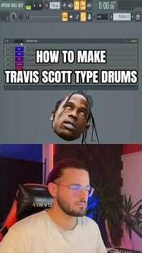 How to make Travis Scott Drums #travisscott #flstudio #drums