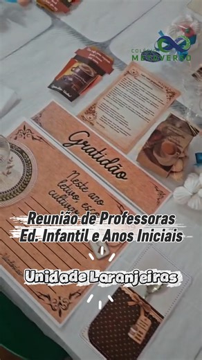 Colégio Metaverso Laranjeiras on Instagram: "Entre um café da tarde e muitas conversas cheias de propósito, vivemos um momento especial na Unidade Laranjeiras! ☕✨ Nossa reunião com as professoras da Educação Infantil e Anos Iniciais foi marcada por troca, planejamento e conexão. Cada detalhe pensado, cada ideia compartilhada e cada sorriso reforçam o que acreditamos: uma educação de qualidade começa com escuta, formação e cuidado com quem ensina. Aqui no Colégio Metaverso, investir em encontros 