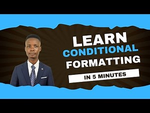 CONDITIONAL FORMATTING IN 5 MINUTES 😱