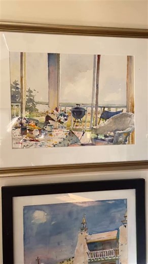 Paintings hanging on the Wall. By Charles Reid. | Charles Reid Art