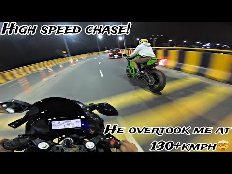 DEVIL vs Kawasaki | He overtook me at high speed!