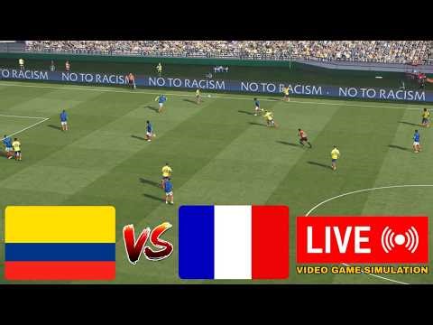 🔴 EN DIRECT Colombia vs France LIVE Score International Friendly Match 2026 & PES21 Simulation