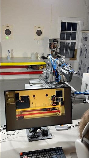 Quick demo of the Python Tkinter GUI, connects to the ESP32 via websocket #python #robotics