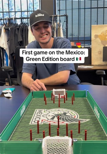 First game on the recently released Binho Classic: Mexico Green Edition #mexico #binhoboard #2026worldcup #tabletopgames #boardgames