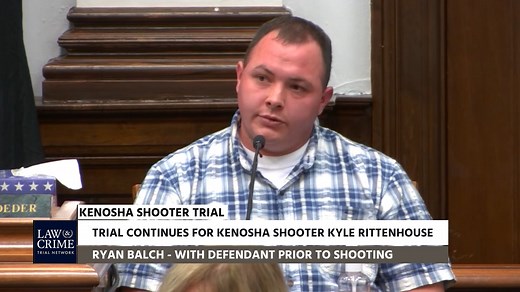 Witness Ryan Balch, a self-described Booglaoo Boi and Army veteran who was with Kyle Rittenhouse during the Kenosha protests, testified in court that Joseph Rosenbaum threatened to kill them if they were alone that night. | Law&Crime