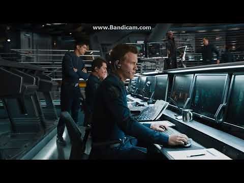 Avengers (2012) Helicarrier Scene