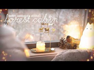 The Coziest Winter Day at the Forest Cabin