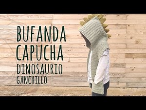 Easy Dinosaur Hooded Scarf Tutorial | Crochet | Yarns and Balls