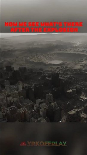 Now we see what's there after the explosion in RACCOON CITY