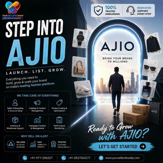 🚀 Step Into AJIO & Build Your Fashion Brand Presence! 🛍️✨