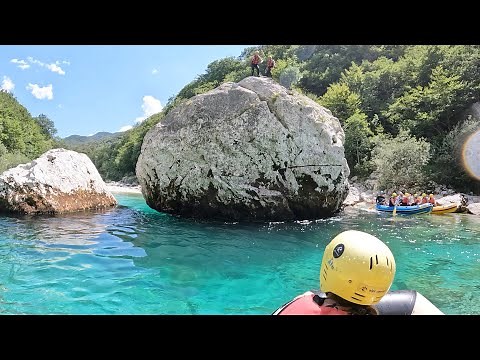 Rafting on Soča River / Slovenia 2022