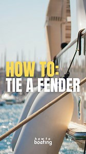 31K views · 554 reactions | HOW TO: TIE A FENDER If you need to put a fender on the side of your boat, but there is not a cleat in the perfect location this is what you need to do. Find a rail and tie a clove hitch. #howtoboating #howto #boating #boat #yachting #yacht #knots #clovehitch #captain #fender | How to boating | Facebook