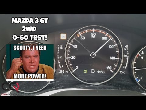 Mazda 3 Sport GT 2wd | Acceleration Test | 0-60 Mph / 0-100 Km/h