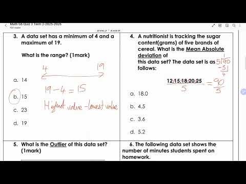 Averages, Measures of Variability, Box Plots & Histograms Explained | Grade 6 Statistics