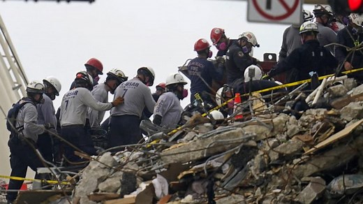 New audio released from condo building collapse in Surfside, Florida