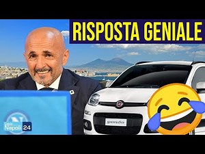 "La Panda rubata? Cavallo di ritorno". Risposta geniale di Spalletti! 🤣