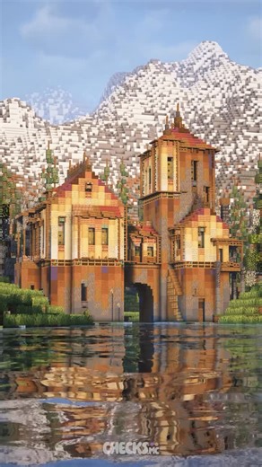 checks on Instagram: "Texture >> Minecraft build - Rusted Fort. #minecraftideas #minecraftbuilds #minecraft #minecrafthouse #minecraftbuilding #minecraftbase #minecraftinspiration"