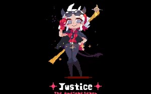 【Helltaker60帧版】和正义Justice一起变得金闪闪