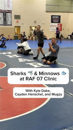 Sharks & Minnows with Kyle Dake at RAF 07 Clinic