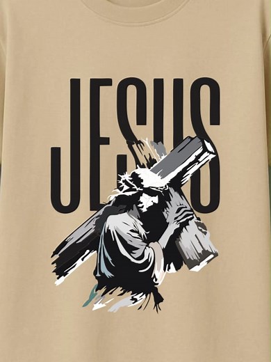 We are powered by Jesus! Get these powered tees and stand out 🔥 #fypage✨ #jesus #merch #fyp #jesuslovesyou #eastersales #newdrop #poweredbyjesus #heisrisen