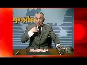 Theo Lingen - Tagesschau 1974