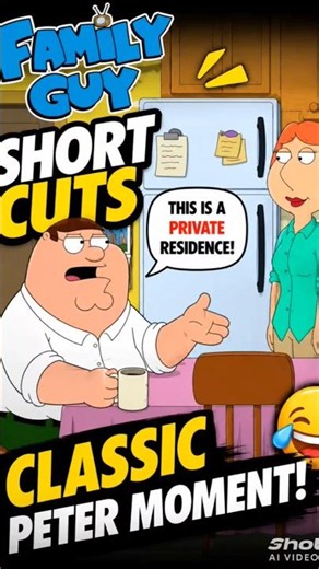 Family Guy Funniest Private Residence Scene 😂 | Peter Griffin Best Moment #shorts