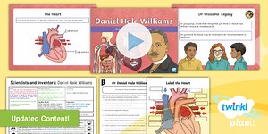 Science: Scientists and Inventors: Daniel Hale Williams Year 6 Lesson Pack 6