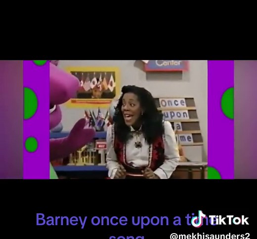 Barney once upon a time song