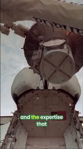 ISS Construction: Astronauts Training Underwater for Space Collaboration #shorts