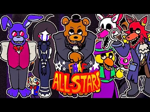 FNAF All-Stars | Night 1 - 3 & All Max Mode | Extras (DEMO)