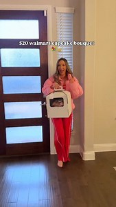 The viral $20 cupcake bouquet from walmart💐Comment “CUPCAKE” and we will send you the details on how to get yours! It comes in so many other colors too & would make a great gift idea❤️🩷 • • #valentinegift #giftidea #walmartfinds #walmartcupcakebouquet #valentinetreats | Kristin Miller Dallas, TX